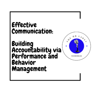 Accountability: Effective Performance and Behavior Feedback